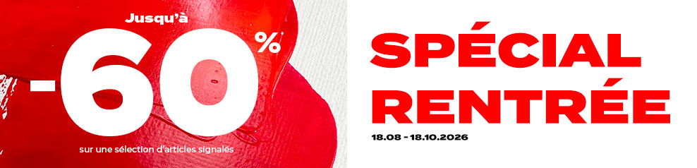 Spécial rentrée jusqu'à -60% chez Graphigro